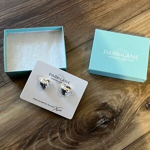 New Park Lane Silver Heart Earrings Valentines